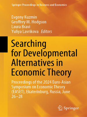 cover image of Searching for Developmental Alternatives in Economic Theory